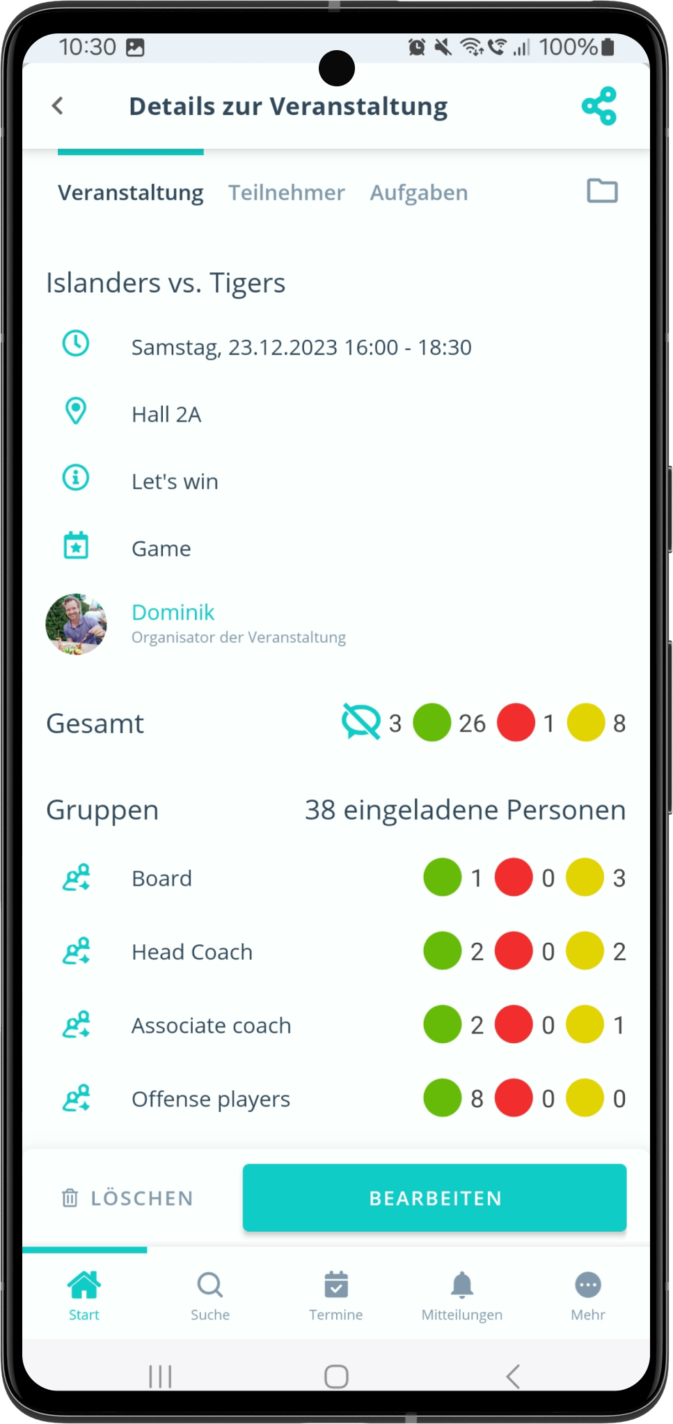 Scheduling Anmeldungen im Griff img